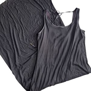 WHBM Black Knit Dress Size Large